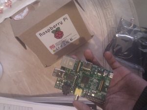 Freshly unboxed pi...
